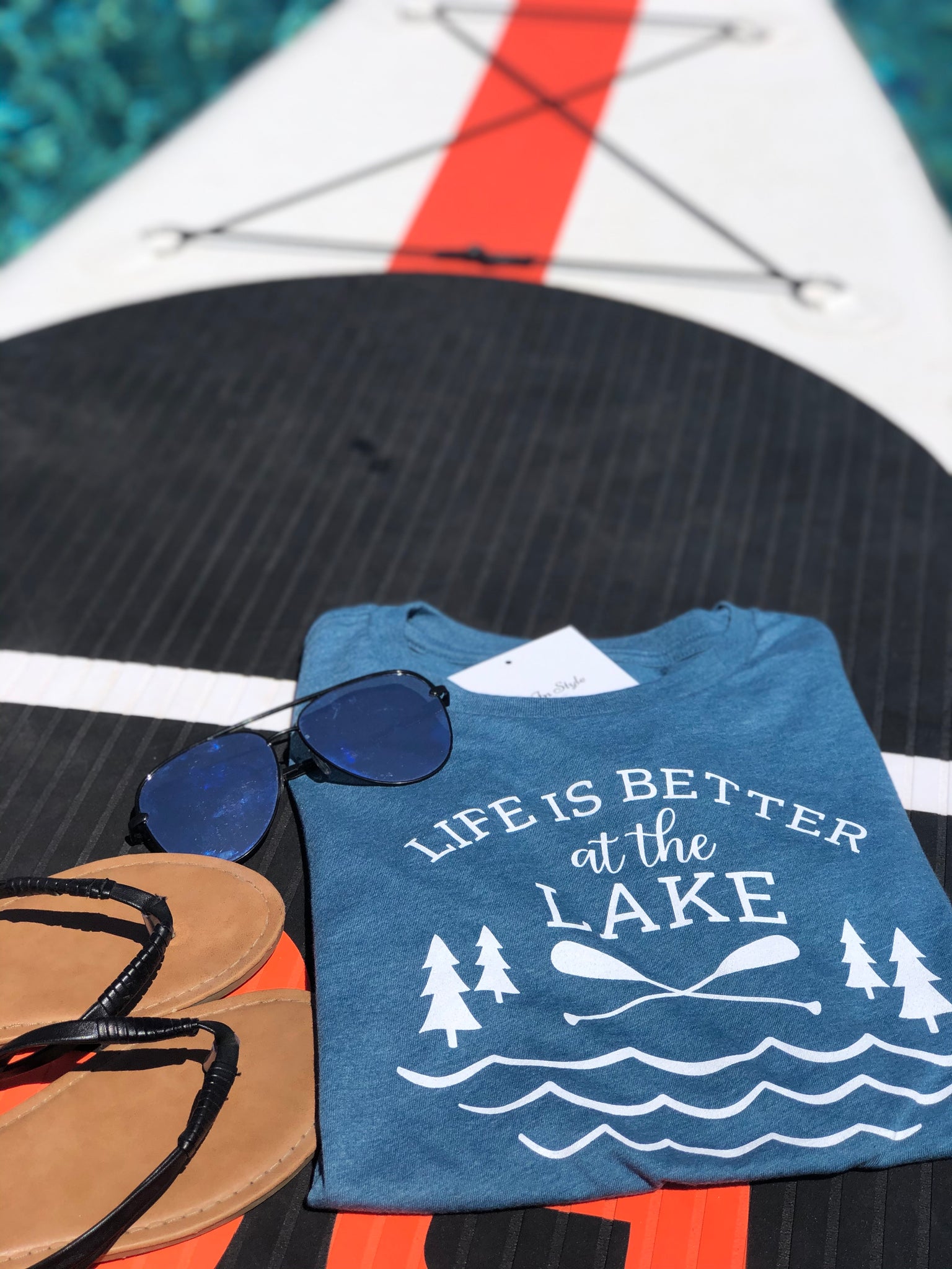 Life Is Better at the Lake Funny Gift for T-Shirt